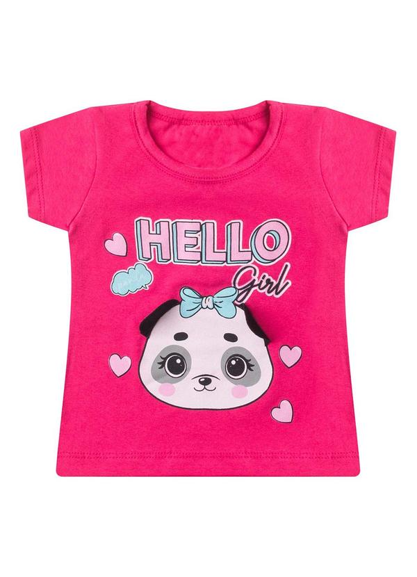 Select - Conjunto Infantil Menina Curto Interativo Rosa 2