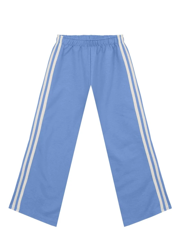 Brandili - Conjunto Infantil Menina de Flor Azul 2