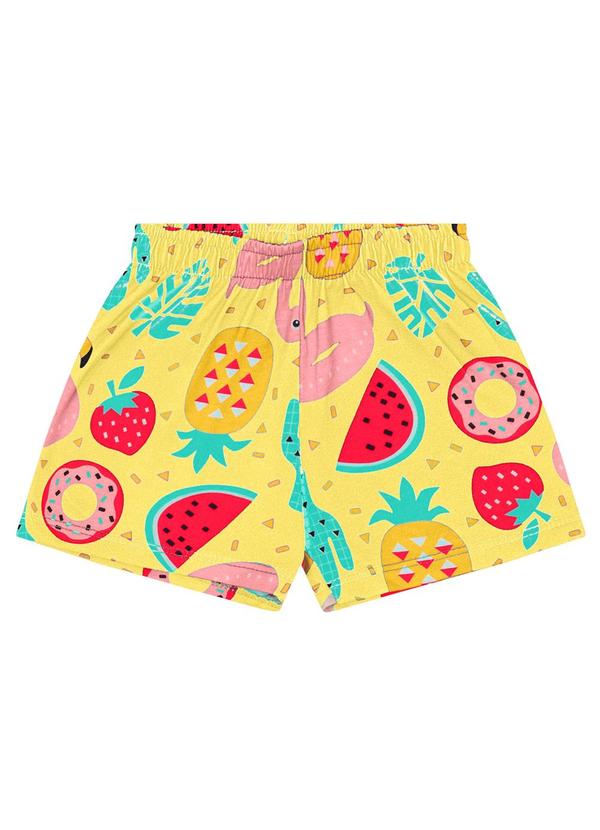 Kyly - Conjunto Infantil Menina de Frutinhas Branco 4