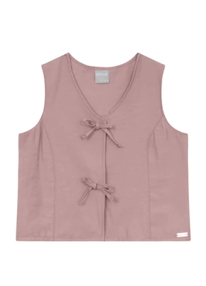 Mundi - Conjunto Infantil Menina em Alfaiataria Rosa - MUNDI