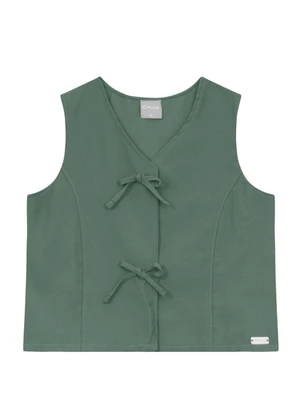 Mundi - Conjunto Infantil Menina em Alfaiataria Verde - MUNDI