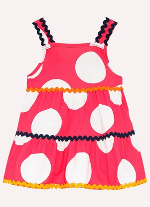 Nanai - Conjunto Infantil Menina em Algodão Rosa - NANAI