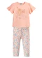 Brandili - Conjunto Infantil Menina em Cotton Rosa - variação: Rosa