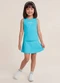 Brandili - Conjunto Infantil Menina em Malha Azul - variação: Azul