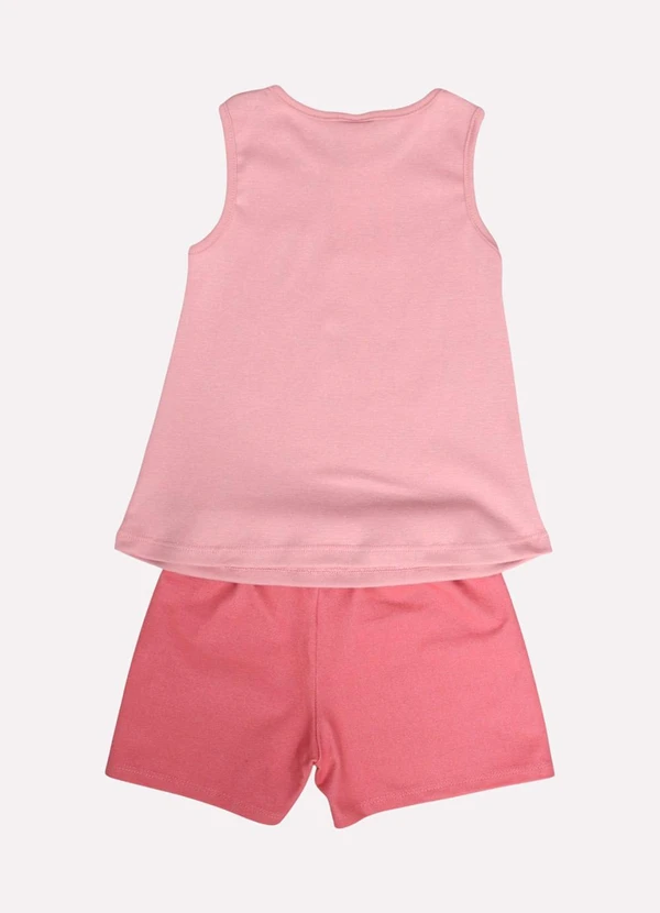 Kyly - Conjunto Infantil Menina em Ribana Rosa 3