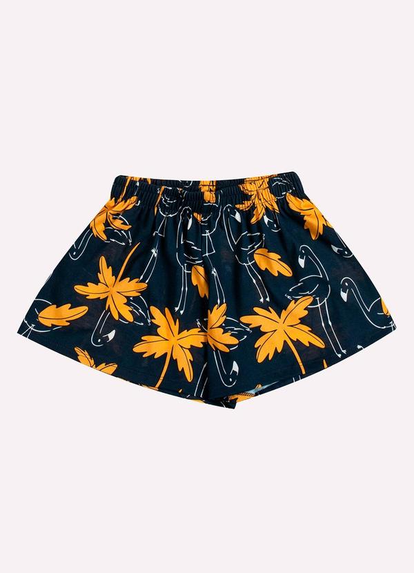 Kyly - Conjunto Infantil Menina Estampa Amarelo 3