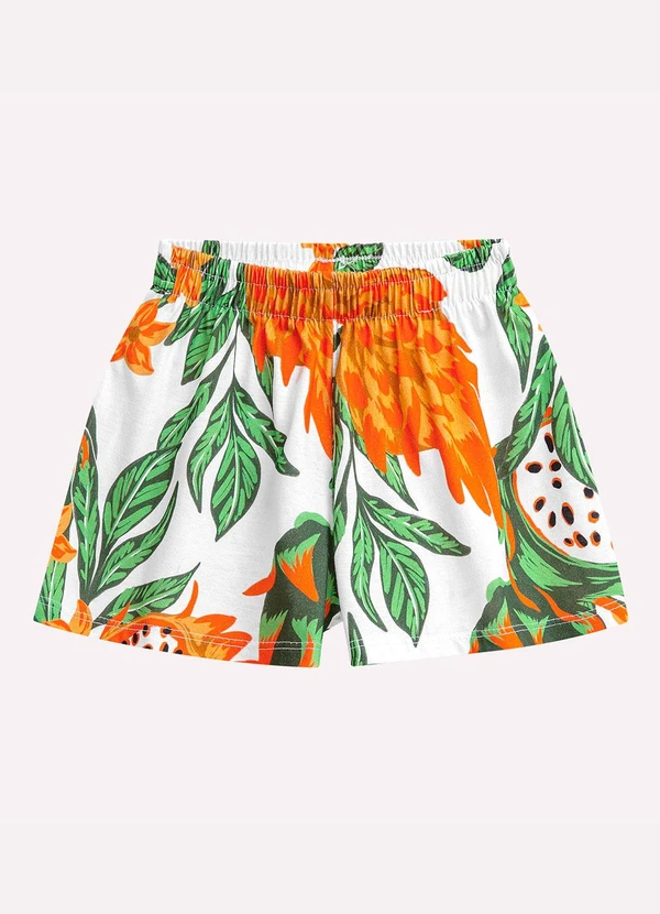 Nanai - Conjunto Infantil Menina Estampa Amarelo 4