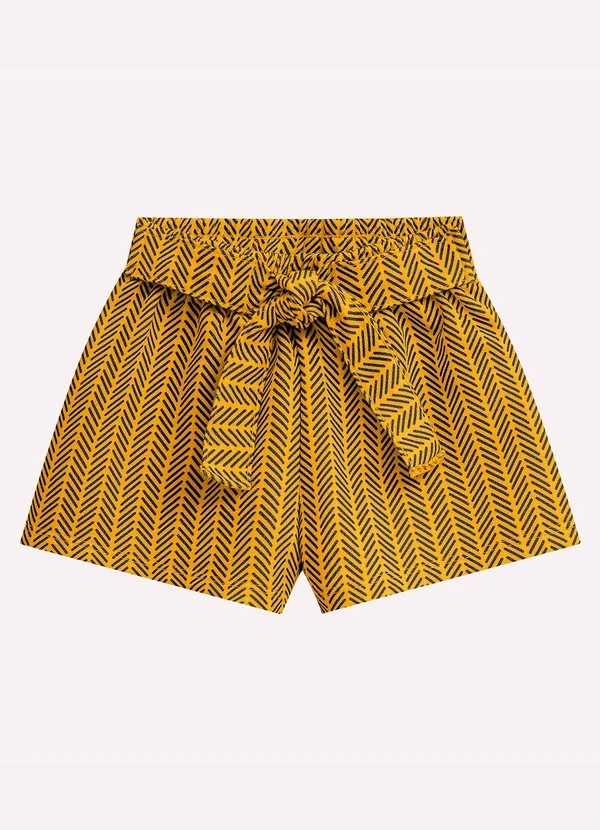 Nanai - Conjunto Infantil Menina Estampa Amarelo 3
