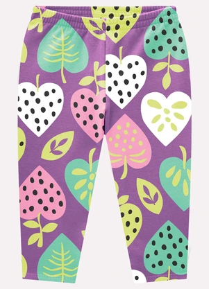 Kyly - Conjunto Infantil Menina Estampa Amarelo - KYLY