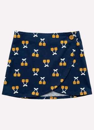 Kyly - Conjunto Infantil Menina Estampa Amarelo - KYLY