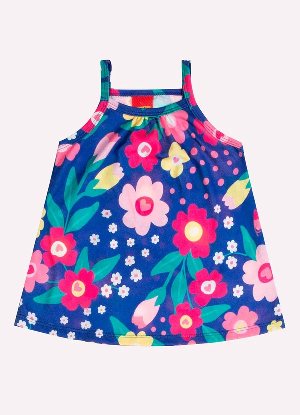 Kyly - Conjunto Infantil Menina Estampa Azul 2