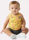 Kyly - Conjunto Infantil Menina Estampa Frutas Azul - variação: Amarelo