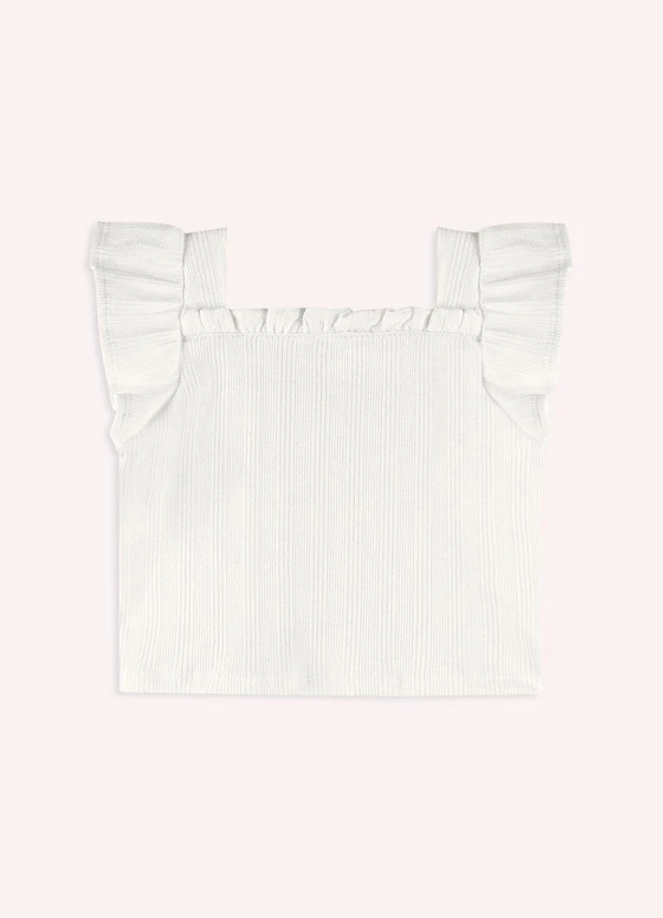 Nanai - Conjunto Infantil Menina Estampa Off White 2