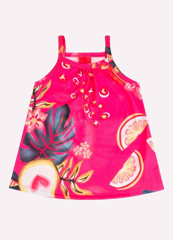 Kyly - Conjunto Infantil Menina Estampa Rosa 2
