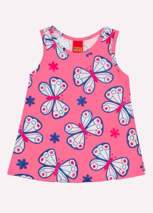 Kyly - Conjunto Infantil Menina Estampa Rosa - KYLY