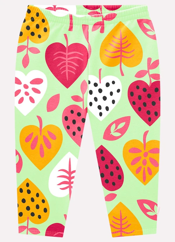 Kyly - Conjunto Infantil Menina Estampa Rosa