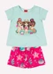 Kyly - Conjunto Infantil Menina Estampa Verde - variação: Verde