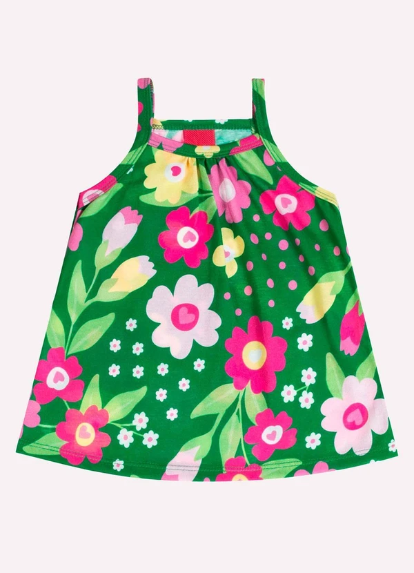 Kyly - Conjunto Infantil Menina Estampa Verde 4