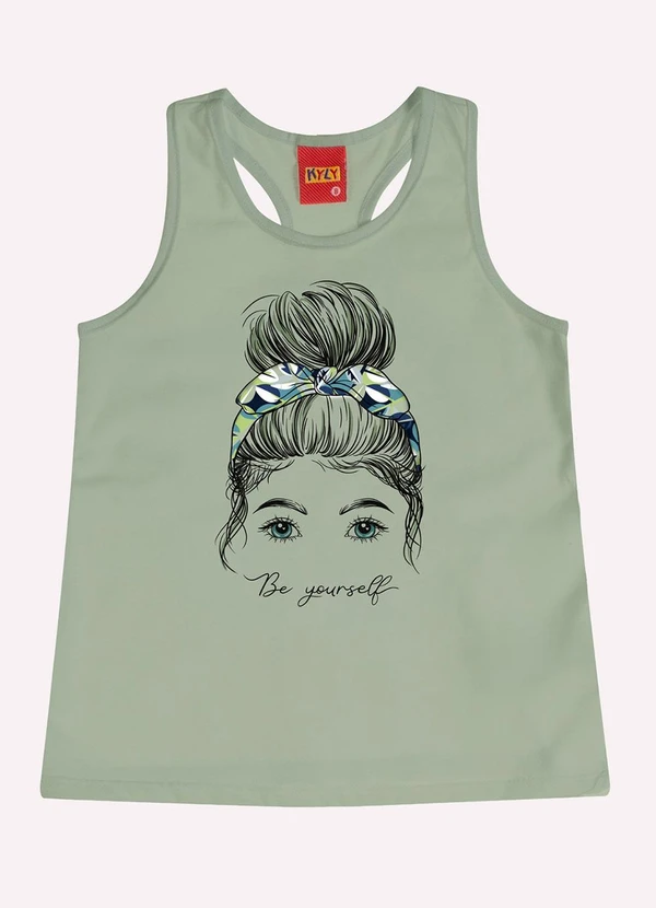 Kyly - Conjunto Infantil Menina Estampa Verde 2