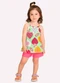 Kyly - Conjunto Infantil Menina Estampa Azul - variação: Verde