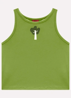 Kyly - Conjunto Infantil Menina Estampa Verde - KYLY