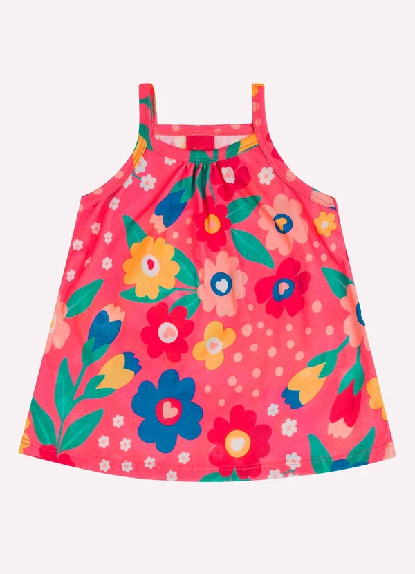 Kyly - Conjunto Infantil Menina Estampa Vermelho 2