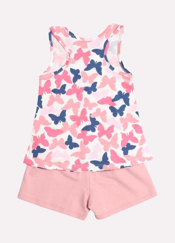 Kyly - Conjunto Infantil Menina Estampado Branco 3