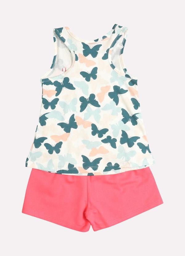 Kyly - Conjunto Infantil Menina Estampado Off White 3
