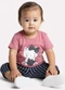 Kyly - Conjunto Infantil Menina Estampado Rosa - variação: Rosa