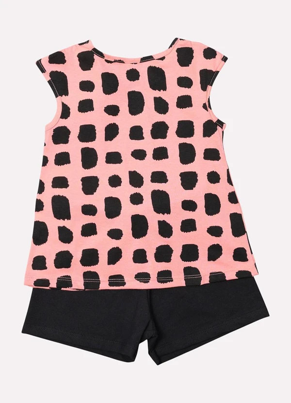 Kyly - Conjunto Infantil Menina Estampado Rosa 3