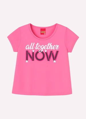 Kyly - Conjunto Infantil Menina Estampado Rosa - KYLY