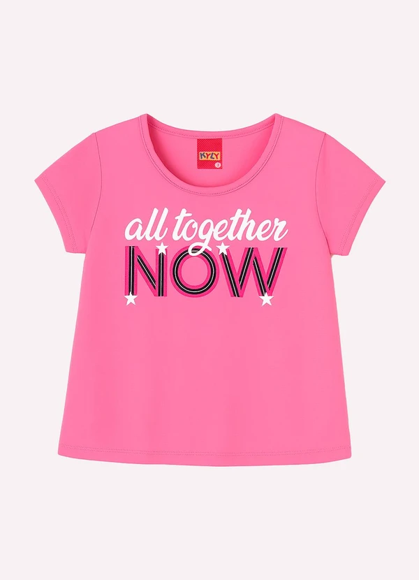 Kyly - Conjunto Infantil Menina Estampado Rosa 2