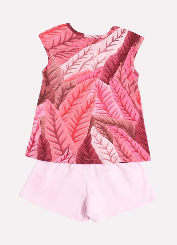 Kyly - Conjunto Infantil Menina Estampado Rosa 3