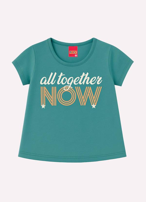 Kyly - Conjunto Infantil Menina Estampado Verde 2