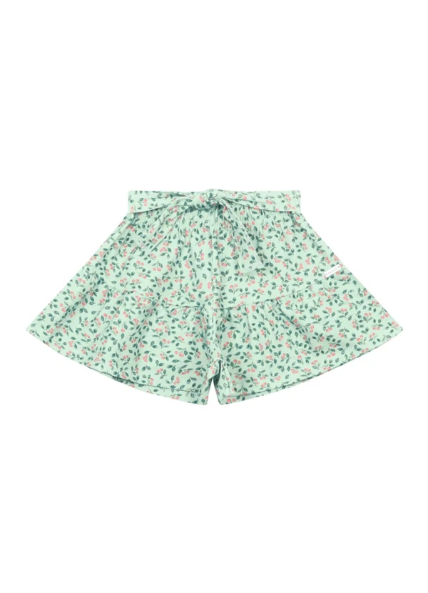 Brandili Mundi - Conjunto Infantil Menina Floral Natural 3