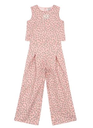 Mundi - Conjunto Infantil Menina Floral Rosa - MUNDI