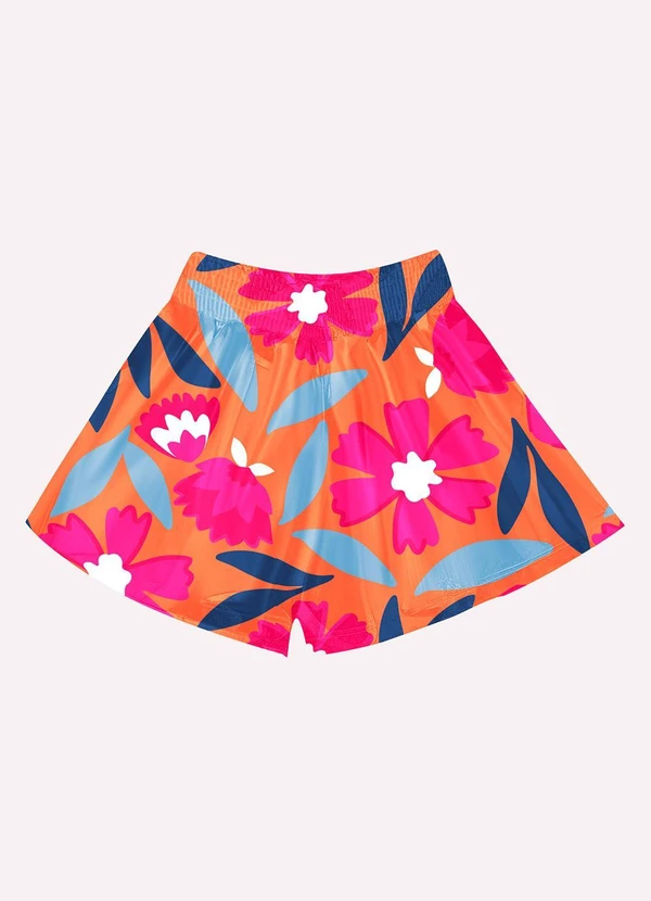 Kyly - Conjunto Infantil Menina Flores Branco 3