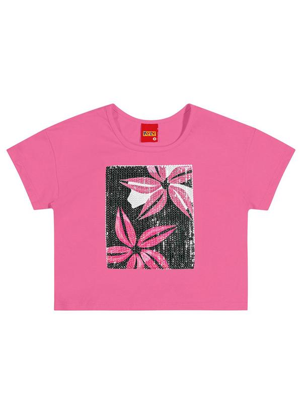 Kyly - Conjunto Infantil Menina Flores Rosa 2