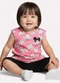 Kyly - Conjunto Infantil Menina Flores Rosa - variação: Rosa