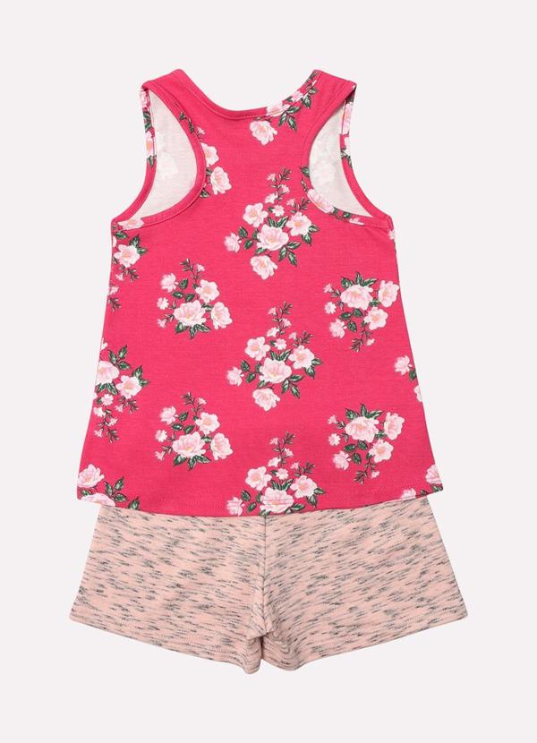 Kyly - Conjunto Infantil Menina Flores Rosa 3
