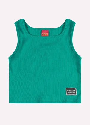 Kyly - Conjunto Infantil Menina Flores Verde - KYLY