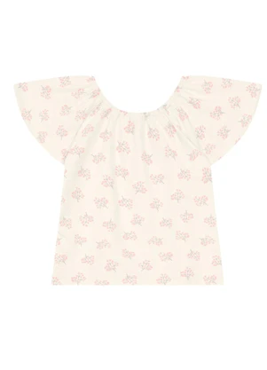 Brandili - Conjunto Infantil Menina Florido Natural - BRANDILI