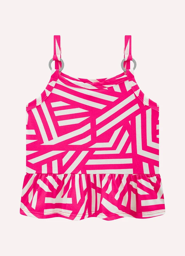 Kyly - Conjunto Infantil Menina Formas Geométricas Rosa 2