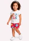 Kyly - Conjunto Infantil Menina Fundo do Mar Branco - variação: Branco
