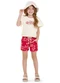Colorittá - Conjunto Infantil Menina Hibiscos Bege - variação: Bege