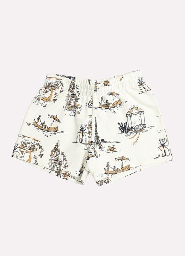 Kyly - Conjunto Infantil Menina Lettering Azul 4