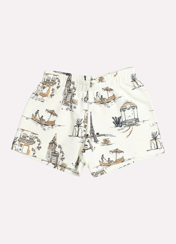 Kyly - Conjunto Infantil Menina Lettering Azul 4