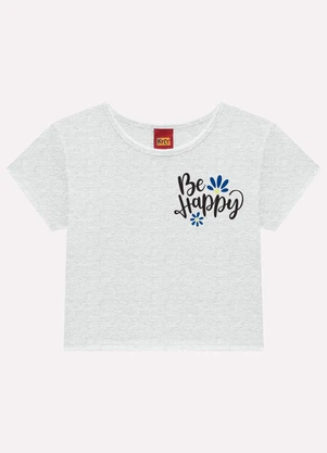Kyly - Conjunto Infantil Menina Lettering Cinza - KYLY