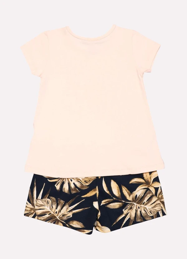 Kyly - Conjunto Infantil Menina Lettering Laranja 3