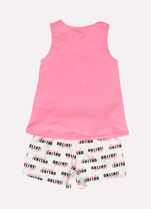 Kyly - Conjunto Infantil Menina Lettering Pink 3